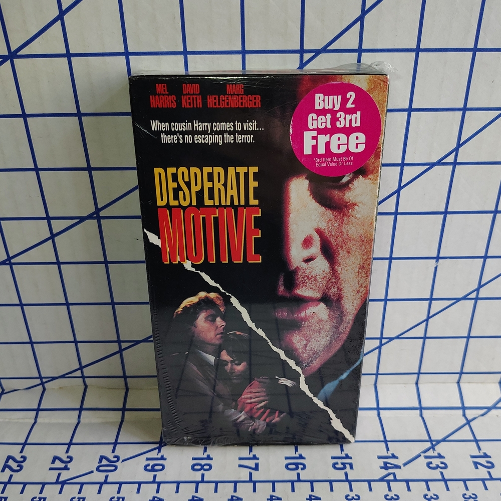 Desperate Motive VHS Tape